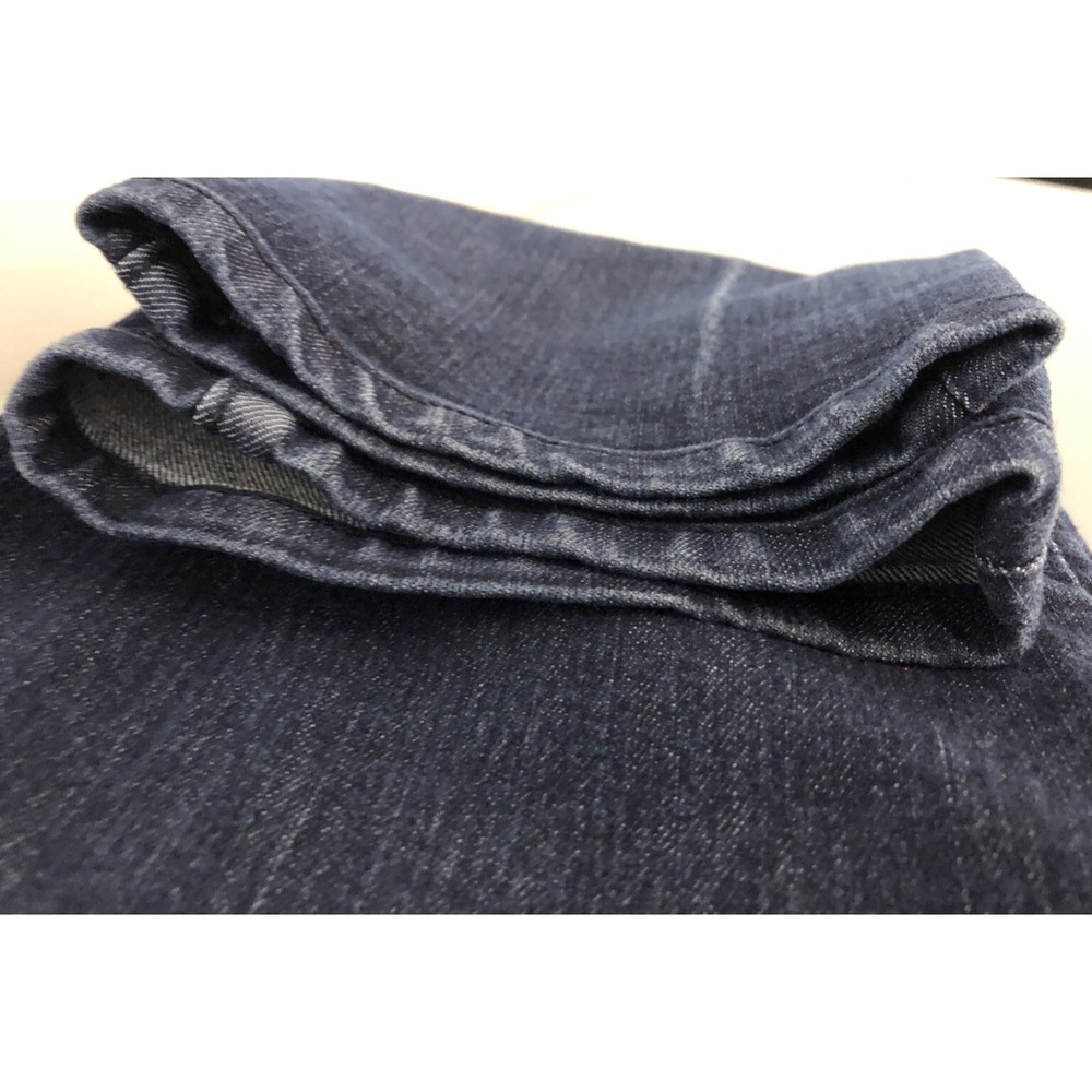 Ann Taylor Loft Jeans Women's Size 27/4 Denim Dark Blue Modern Crop Low Rise - Picture 6 of 13